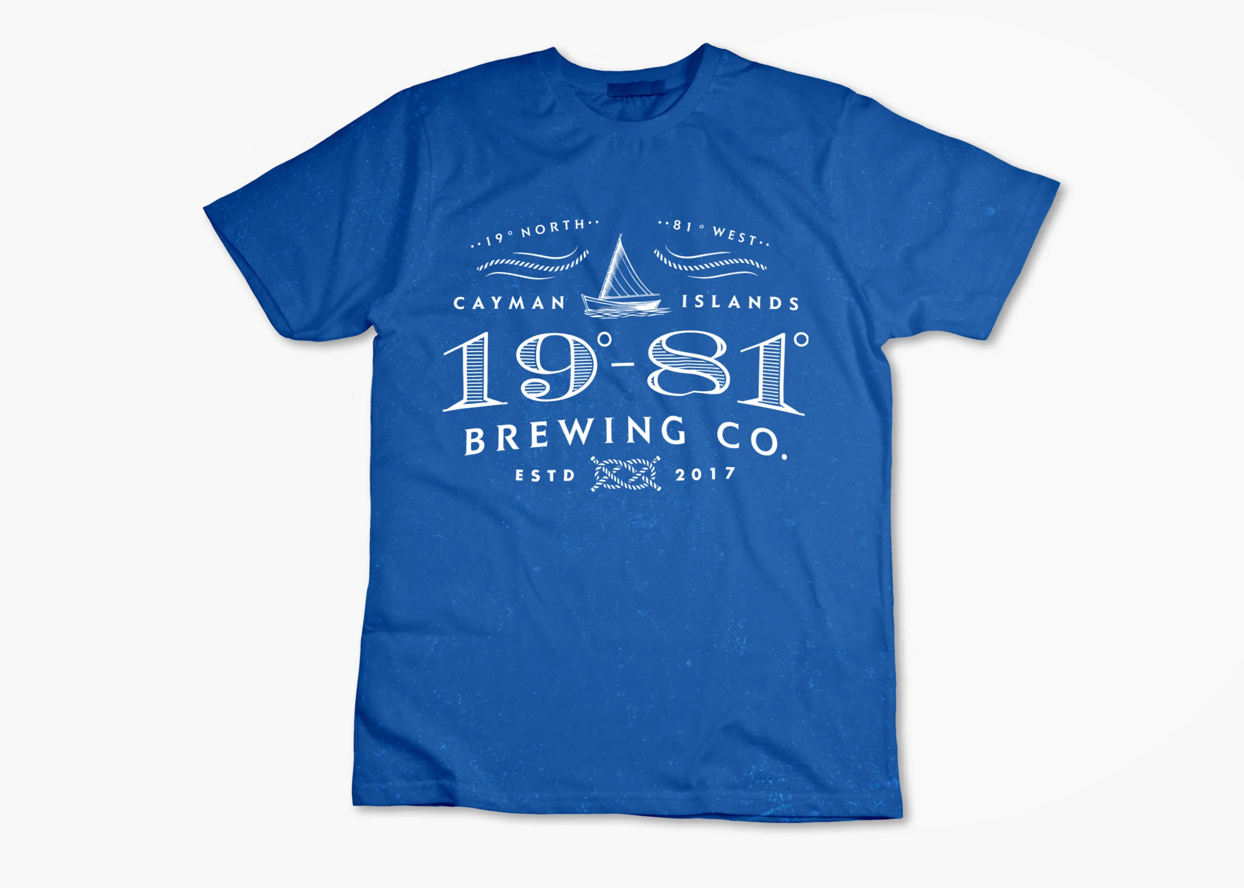 19-81 Blue T-SHIRT - 1981 Merch Tee 2