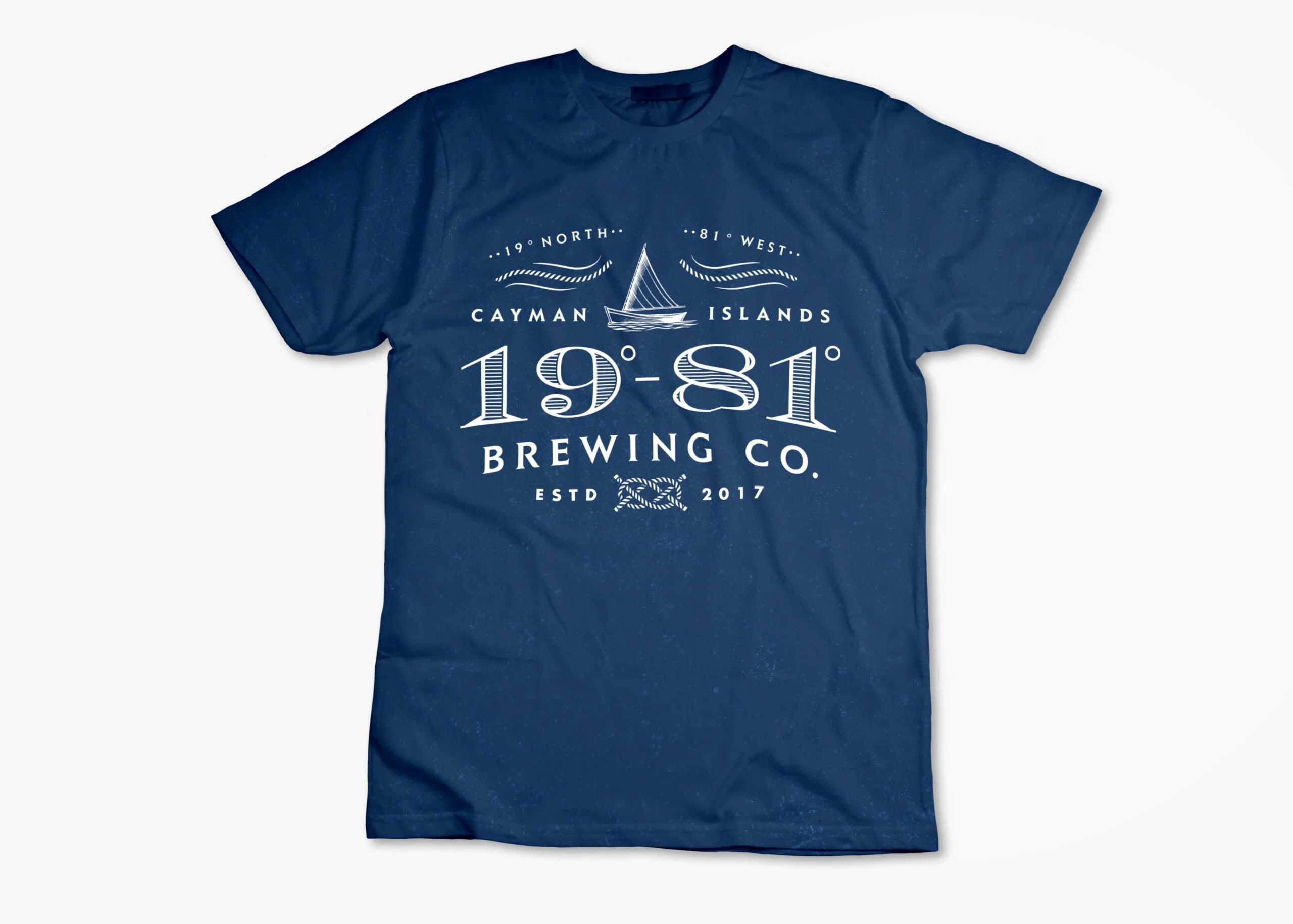 19-81 Dark Blue T-Shirt - 1981 Merch Tee 1