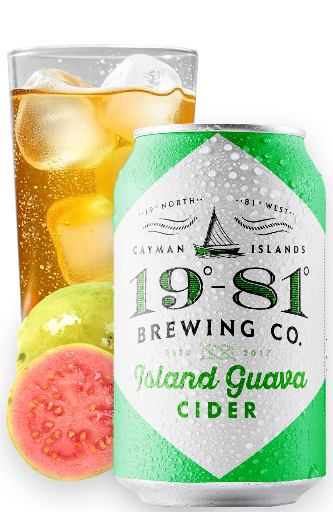 Island Guava Cider — 19-81 Brewing Co.